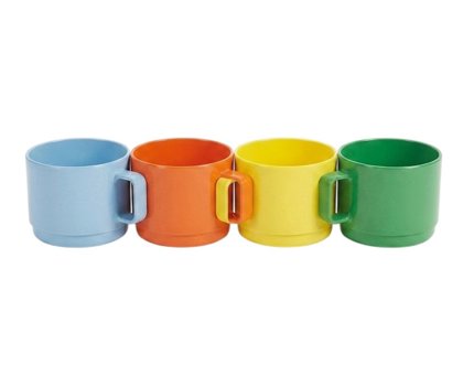 TAZZA COLAZIONE Ø9×6h 300cc COL ASS.