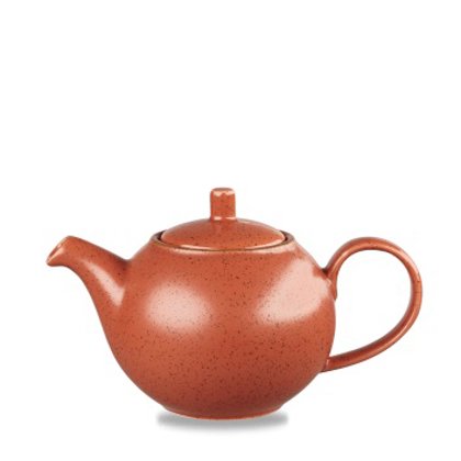 TEIERA C/COPERCHIO 43cl ARANCIO STONECAST
