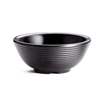 COPPETTA RAMEKIN NERA COSTE 9cl.MELAM