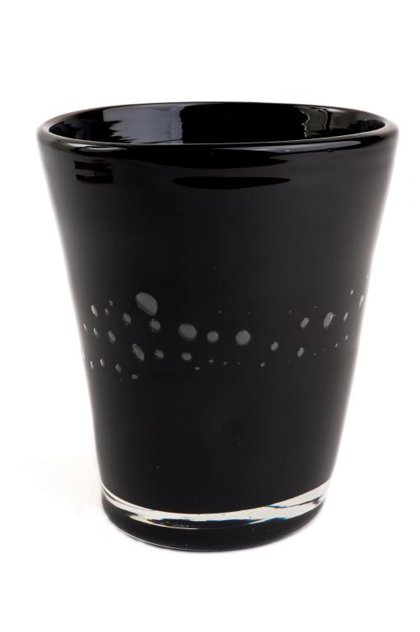 BICCHIERE ACQUA SAMOA NERO CERAMICO COMTESSE
