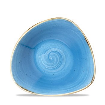 BOWL TRIANGOLARE 24 BLU STONECAST