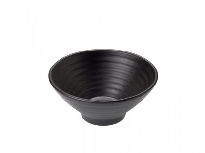 COPPETTA MELAMINA TONDA 12x5H NERA