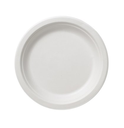 C/50 PIATTO TONDO 18cm. POLPA BIANCO NO PFAS