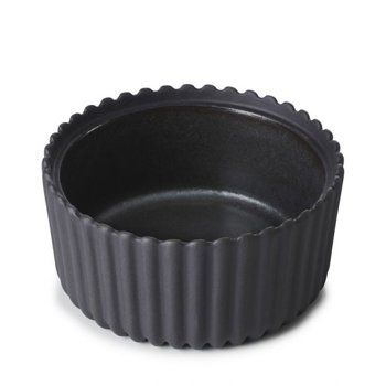 CIOTOLA  RAMEKIN 9cmBLACK SMOOTH PEKOE