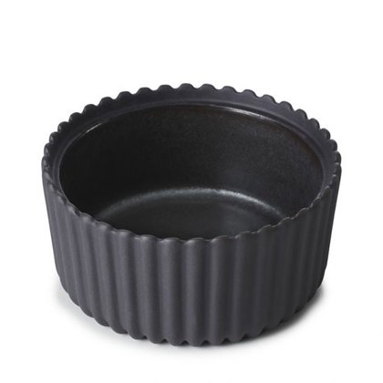 CIOTOLA  RAMEQUIN 9cmBLACK SMOOTH PEKOE