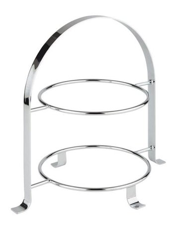 ALZATA 2p.METALLO H.30xPIATTI 27cm.