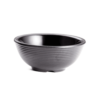 COPPETTA RAMEKIN NERA COSTE 6cl.MELAM