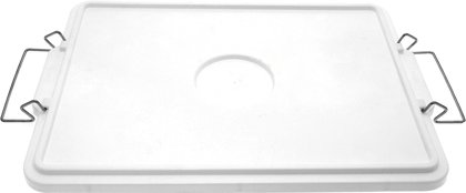 COPERCHIO DIAMANTE 62x40 BIANCO GIGAN
