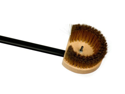 SPAZZOLA OTTONE 17 C/MANICO+RASC.