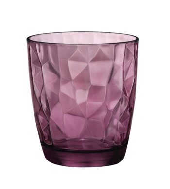 BICCHIERE ACQUA 30 DIAMOND ROCK PURPLE