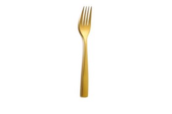 FORCHETTA TAVOLA ORO BCN SATIN GOLD