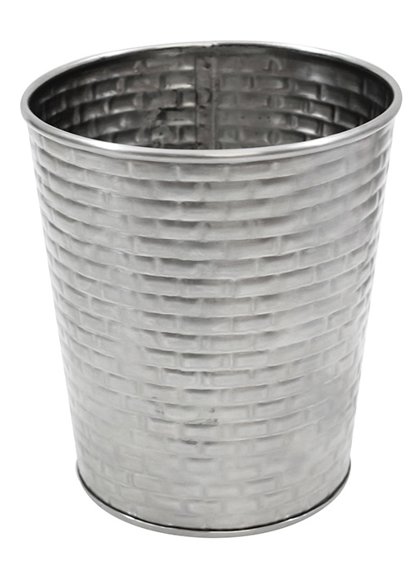 MINI VASETTO TONDO INOX LAVOR.10x10h