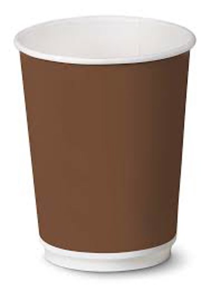 BOX 420 BICCH. DOUBLE WALL 27cl. BROWN