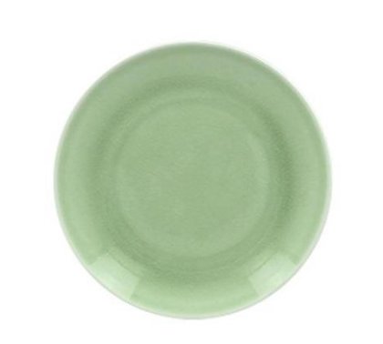 PIATTO PIANO TONDO VINTAGE 18 VERDE