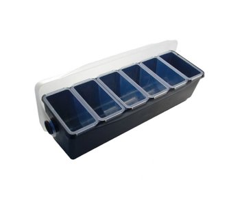 PORTA CONDIMENTI 6 POSTI REFRIGERATO