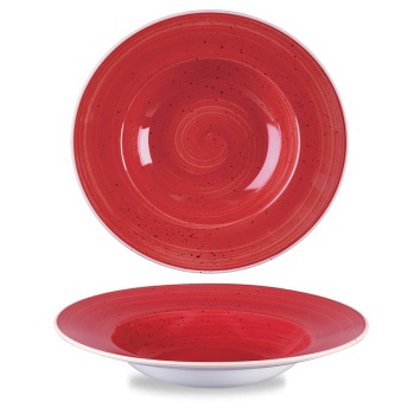 PASTABOWL 28 ROSSO STONECAST