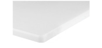 TAGLIERE POLIETILENE 30x20x1 BIANCO