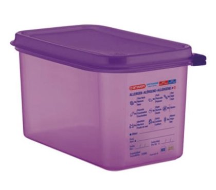 CONTENITORE FRIGO VIOLA GN 1/4H.150