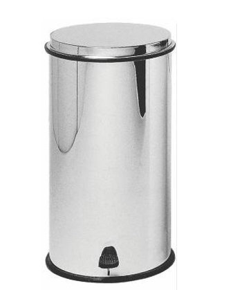 PATTUMIERA 30lt.INOX LAMIN