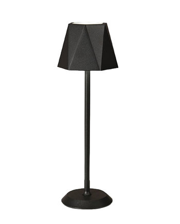 LAMPADA TAVOLO KATY NERA TOUCH USB