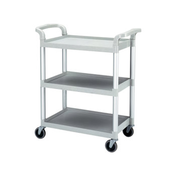 CARRELLO 3P.GRIGIO POLIPR.62,5x41xh86