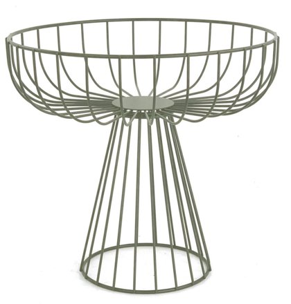 CESTA P/FRUTTA ALTA FILO 30xH15 CAFFE' CALEIDO
