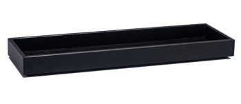 CASSETTA BUFFET LEGNO GN2/4 H4 NERA