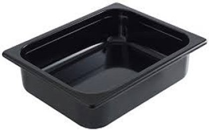 BACINELLA GN 1/2 H65 MELAMINA NERA
