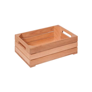 CASSETTA LEGNO GASTRONORM 1/4 H 10