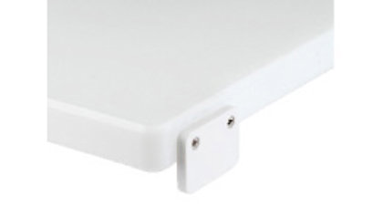 TAGLIERE PET C/FERMI 60x40x2,5 BIANCO