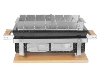 BARBEQUE RETTANG. KAMADO HIBACHI 22×51×16cm