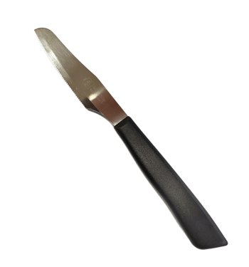 COLTELLO PIZZA 10cm MANICO NERO