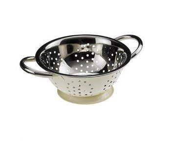 SCOLAPASTA INOX AVORIO 18cm.BUFFET