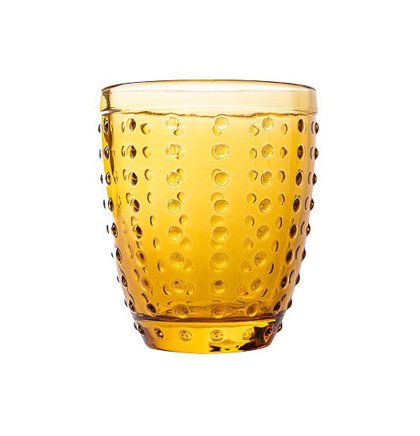 BICCHIERE VETRO 32 cl AMBRA BOLLICINE
