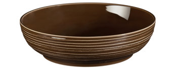 INSALATIERA BOWL 25cmEARTH BROWN TERRA