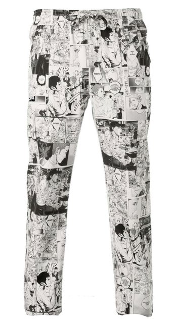 PANTALONE CUOCO ALAN COULISSE  FUMETTO