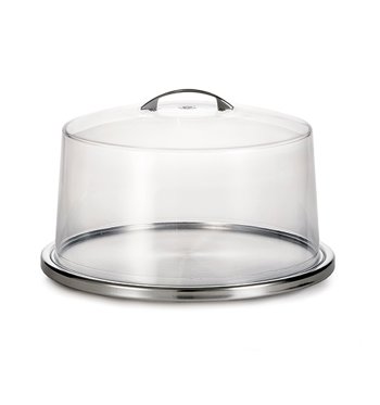 PORTA  TORTA C/CUPOLA ACR.33cm.h18cm.