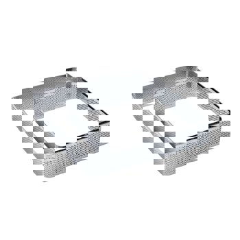 FASCIA INOX MICROFORATA QUADRA150x35H