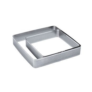 FASCIA INOX MICROFORATA QUADRA150x35H