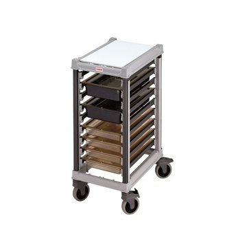 CARRELLO PLASTICA 9 TEGLIE GN1/1 H.101