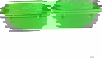CESTINO IMPASTO 27x12 POLIPROPIL.VERDE