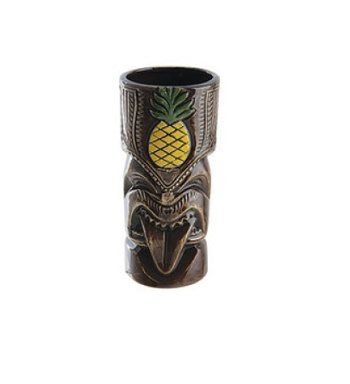 MUG TIKI LINGUACCIA 51cl.MARRONE h.17