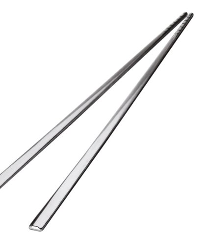 SET 2 BACCHETTE INOX SUSHI 22 ERGO ABERT