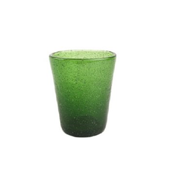 BICCHIERE ACQUA TONGA VERDE SCURO