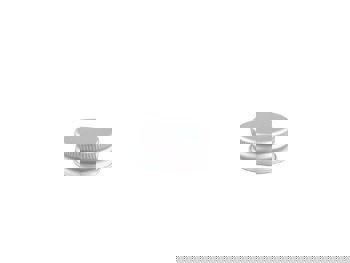 BOX 300 TAPPI A VITE ALLUMINIO ARGENTO 31,6mm.