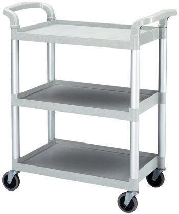 CARRELLO 3P.GREY 62,5x41xH86