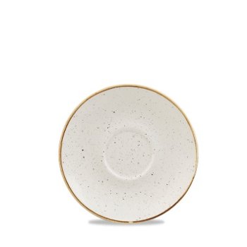 PIATTO CAPPUCCIO 16cm.BIANCO STONECAST
