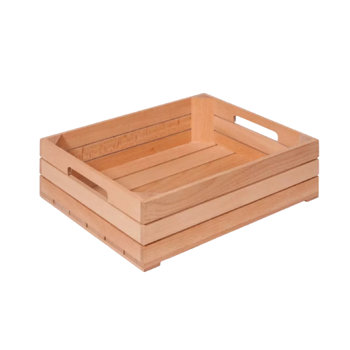 CASSETTA LEGNO GASTRONORM 1/2 H 10