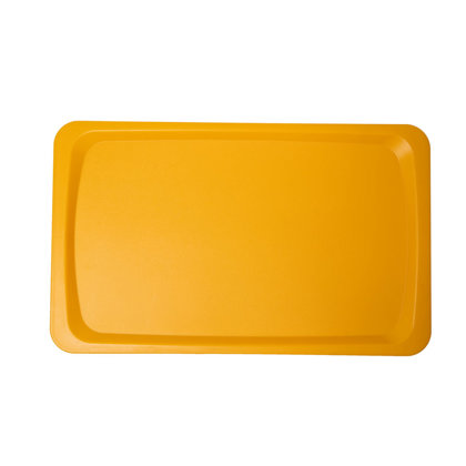 VASSOIO GN 53x32,5 GIALLO POL. RAL1006