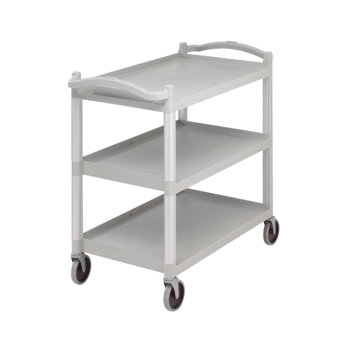 CARRELLO 3P.GRIGIO POLIPR.102x54xh95